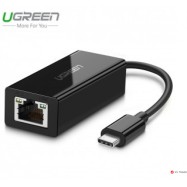 Конвертер сигнала UGREEN US236 USB Type-C to 10/100/1000Mbps Ethernet Adapter