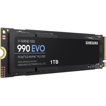 Твердотельный накопитель Samsung 990 EVO, 1 Tb, M.2, PCI-E 4.0 x4, 5000/<wbr>4200 Mb/<wbr>s, MZ-V9E1T0BW - Metoo (1)