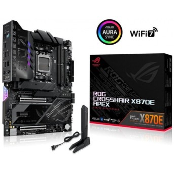 Сист.плата ASUS ROG CROSSHAIR X870E APEX, X870E, AM5, 2xDDR5, 2xPCI-E x16, PCI-E x1, 5xM2, SATA, 2xUSB4, Wi-Fi 7, BOX - Metoo (1)