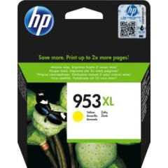 Картридж струйный HP F6U18AE, 953XL, увеличенной емкости, желтый