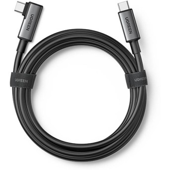 Кабель USB C - USB C, 3.2 Gen1, 90°, 5Gbps, 5m, для VR очков US551 (90629) UGREEN в Metoo.kz - Metoo (1)