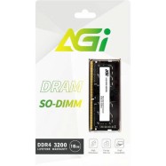 Модуль памяти для ноутбука AGI SO DIMM DDR4, 16Gb, 3200MHz, CL22, 1.2v, AGI320016SD138-ST ОЕМ (BUL..