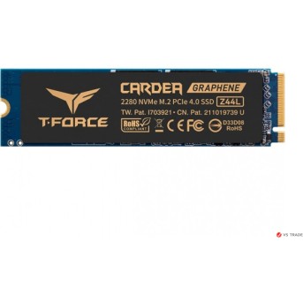 Твердотельный накопитель SSD T-FORCE M.2-2280 PCI-E Gen4x4 Z44L 250GB RETAIL W/<wbr>HEAT SINK/<wbr>STICKER TM8FPL250G0C127 - Metoo (1)