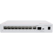 Коммутатор HUAWEI S110-8T2ST (8*10/100/1000BASE-T, 1*GE SFP combo 1*10/100/1000BASE-T port, 56V DC, desktop, fanless)