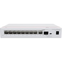 Коммутатор HUAWEI S110-8T2ST (8*10/<wbr>100/<wbr>1000BASE-T, 1*GE SFP combo 1*10/<wbr>100/<wbr>1000BASE-T port, 56V DC, desktop, fanless)