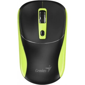 Беспроводная мышь Genius NX-7123 BLK+Green 2.4Ghz/<wbr>1200dpi/<wbr>Copilot/<wbr>31030043403 - Metoo (1)