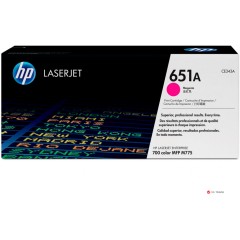 Пурпурный картридж с тонером HP 651A, 16 000 страниц для Color LaserJet, CE343A