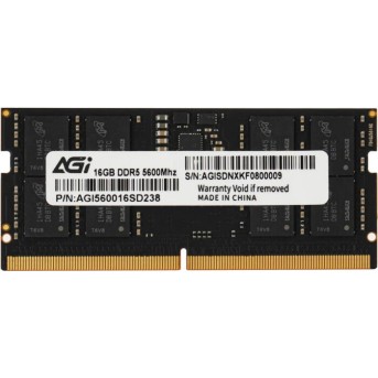 ОЗУ AGI SODIMM 16Gb DDR5, 5600MT/<wbr>s, CL40, 1.1v, AGI560016SD238-ST - Metoo (1)