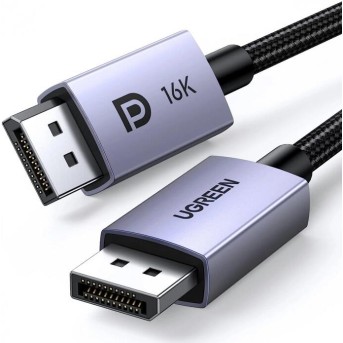Кабель Ugreen DP118 DisplayPort 16K Cable 2m 15384 - Metoo (1)