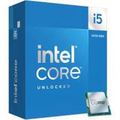Процессор Intel Core i5-14600K 3.5GHz (5.3GHz Turbo boost), 14C/<wbr>20T, (6xP/<wbr>8xE), 24Mb, TDP125W, LGA1700, BX8071514600K