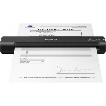 Сканер мобильный Epson WorkForce ES-50 B11B252401, А4, 5,5 сек/<wbr>А4, питание от USB, 600 DPI x 600 DPI - Metoo (1)