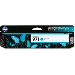 HP Cyan Ink Cartridge №971 for OfficeJet Pro X476dw/<wbr>X576dw/ X451dw, up to 2500 pages.