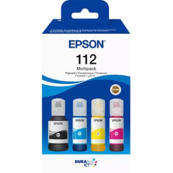 Набор чернил Epson C13T06C64A 112 Eco Tank 4-colour Multipack (260 ml) в Metoo.kz - Metoo (1)