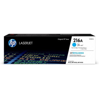Оригинальный лазерный картридж HP 216A, голубой, W2411A в Metoo.kz - Metoo (1)