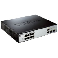 Коммутатор D-link D-Link 8-Port Managed L2 Gigabit Switch DGS-3200-10/E (1000 Base-TX (1000 мбит/с), 2 SFP порта)
