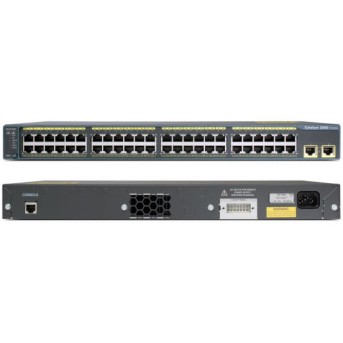 Коммутатор Cisco Catalyst 2960 48 10/<wbr>100 + 2 1000BT LAN Base Image (WS-C2960-48TT-L) - Metoo (3)
