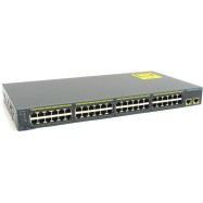 Коммутатор Cisco Catalyst 2960 48 10/100 + 2 1000BT LAN Base Image (WS-C2960-48TT-L)