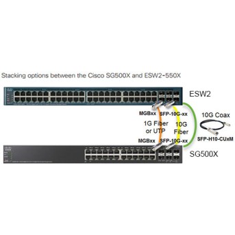 Коммутатор Cisco SG500-52-K9-G5 - Metoo (6)