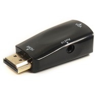 Переходник PowerPlant HDMI - VGA+Audio с аудио кабелем 0.5м
