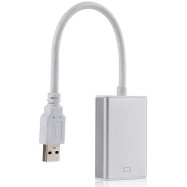 Kабель-переходник PowerPlant USB 3.0 M - HDMI Female