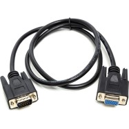 Видео кабель PowerPlant VGA (M) - VGA (F), 1 м