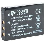 Аккумулятор PowerPlant Kodak KLIC-5001, DB-L50 1800mAh