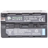 Aккумулятор PowerPlant Sony LED NP-F960 6600mAh