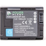 Аккумулятор PowerPlant Canon BP-820 Chip 1960mAh