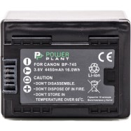 Аккумулятор PowerPlant Canon BP-745 Chip 4450mAh