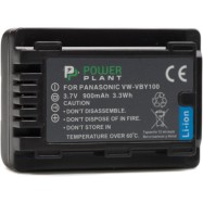 Аккумулятор PowerPlant Panasonic VW-VBY100 900mAh