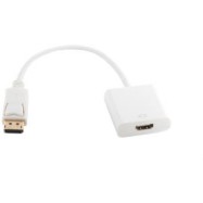 Кабель-переходник PowerPlant DisplayPort - HDMI, 0.15m