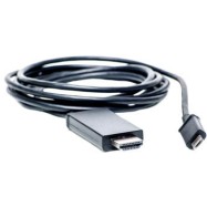 Кабель-переходник PowerPlant micro USB - HDMI, 1.8m, (MHL), Blister