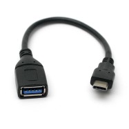 Kабель PowerPlant USB 3.0 Type C – USB 0.1м