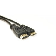 Видео кабель PowerPlant HDMI - mini HDMI, 2m, позолоченные коннекторы, 1.4V