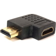 Переходник PowerPlant HDMI AF - HDMI AM, правый угол