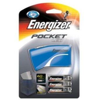 Фонарь компактный Energizer Pocket 3x AAA синий / красный - Metoo (1)