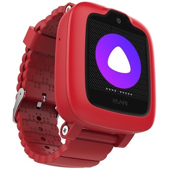 Смарт часы Elari KIDPHONE 3G с Алисой красный - Metoo (1)