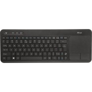 Клавиатура проводная Trust Veza Wireless Touchpad Keyboard RU