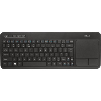 Клавиатура проводная Trust Veza Wireless Touchpad Keyboard RU - Metoo (1)