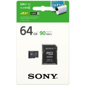 Карта памяти microSD 64Gb Sony SR64UY3AT - Metoo (1)