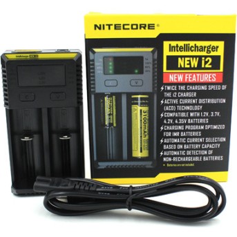 Зарядное устройство NITECORE Intellicharger NEW i2 - Metoo (1)
