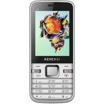 Мобильный телефон Keneksi K5 серебро - Metoo (1)