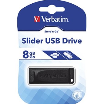 USB Флеш 8GB 2.0 Verbatim 098695 черный - Metoo (1)
