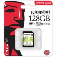 Карта памяти SD 128GB Class 10 U1 Kingston SDS/128GB