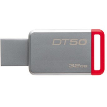 USB флешка 32Gb 3.0 Kingston DT50/<wbr>32GB Металл - Metoo (1)