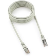 Патч-корд FTP Cablexpert PP22-3m кат.5e, 3м, литой, многожильный (серый)