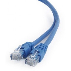 Патч-корд UTP Cablexpert PP6U-1M/<wbr>B кат.6, 1м, литой, многожильный (синий)