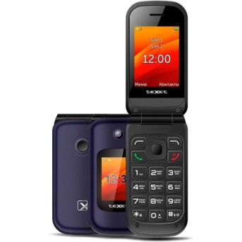 Мобильный телефон Texet TM-B202 синий - Metoo (1)