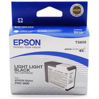 Картридж Epson C13T580900 STYLUS PRO 3800 светло-серый - Metoo (1)