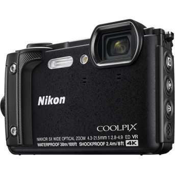 Фотоаппарат Nikon COOLPIX W300 Компактный Черный - Metoo (2)